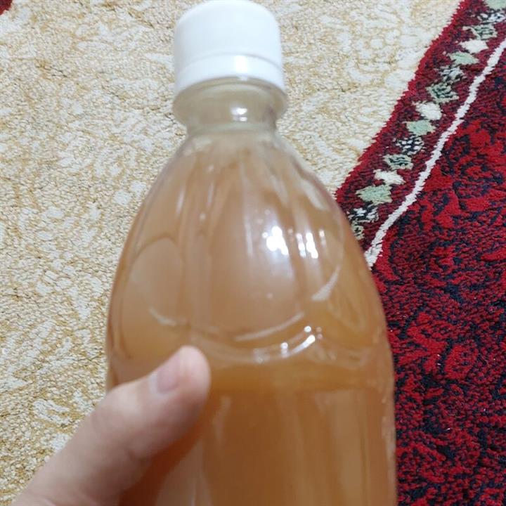 سرکه سیب کاملا ارگانیک و طبیعی  و خانگی